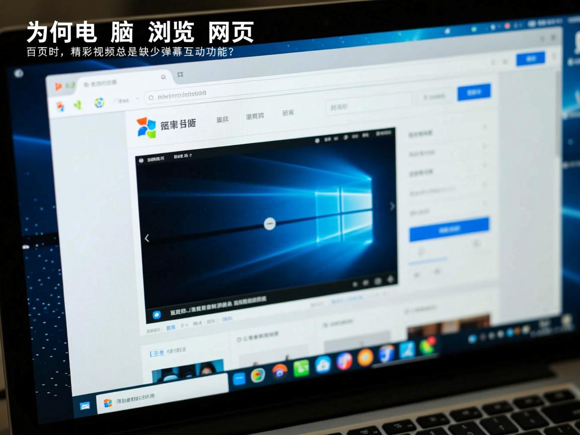 为何电脑浏览网页时,精彩视频总是缺少弹幕互动功能? 第2张 为何电脑浏览网页时,精彩视频总是缺少弹幕互动功能? 第2张