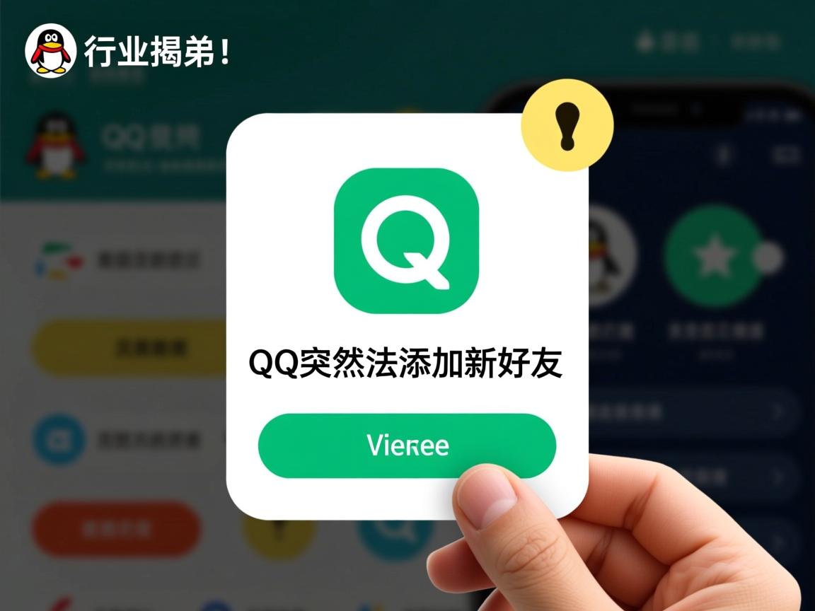 为何QQ突然无法添加新好友?背后原因揭秘! 第2张 为何QQ突然无法添加新好友?背后原因揭秘! 第2张