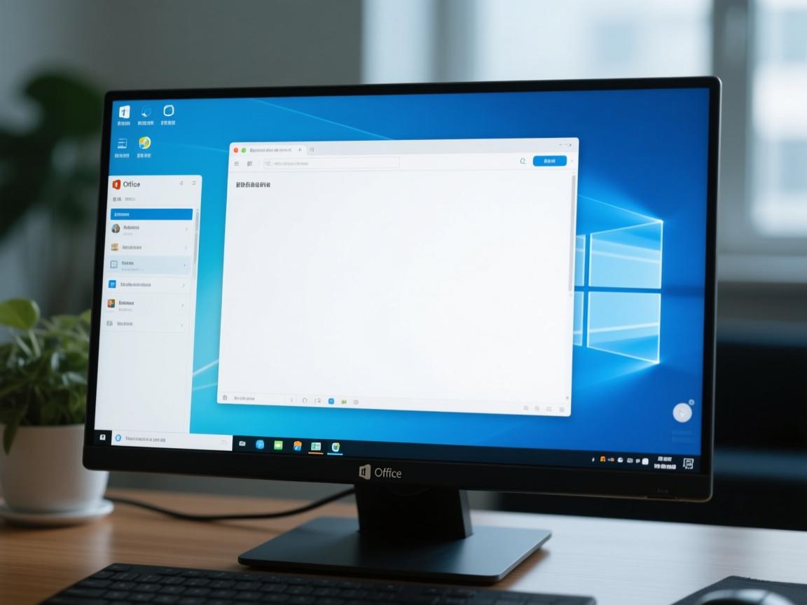 为什么安装了Office后电脑屏幕却一片空白,无法显示界面? 第1张 为什么安装了Office后电脑屏幕却一片空白,无法显示界面? 第1张