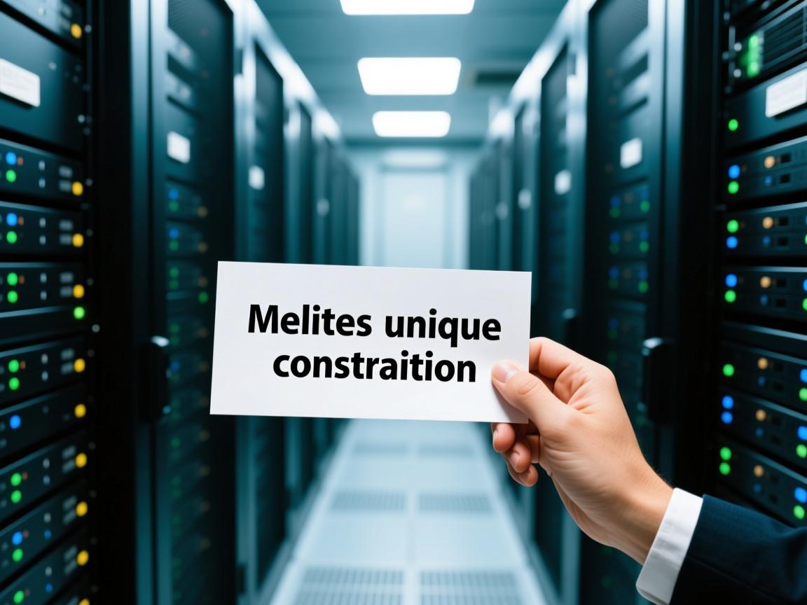 数据库怎么删除唯一约束条件