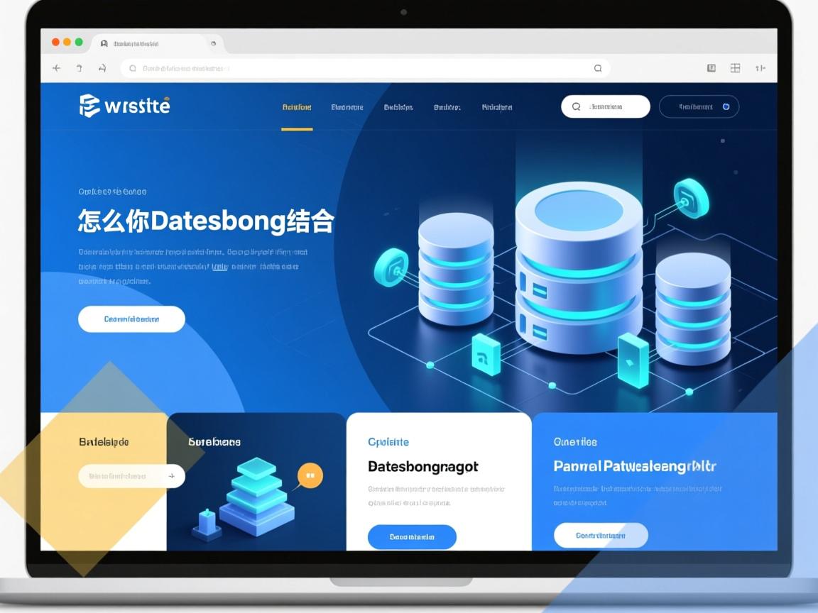 网站怎么和数据库结合  第1张