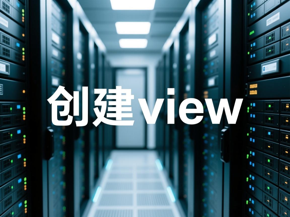 数据库怎么创建view