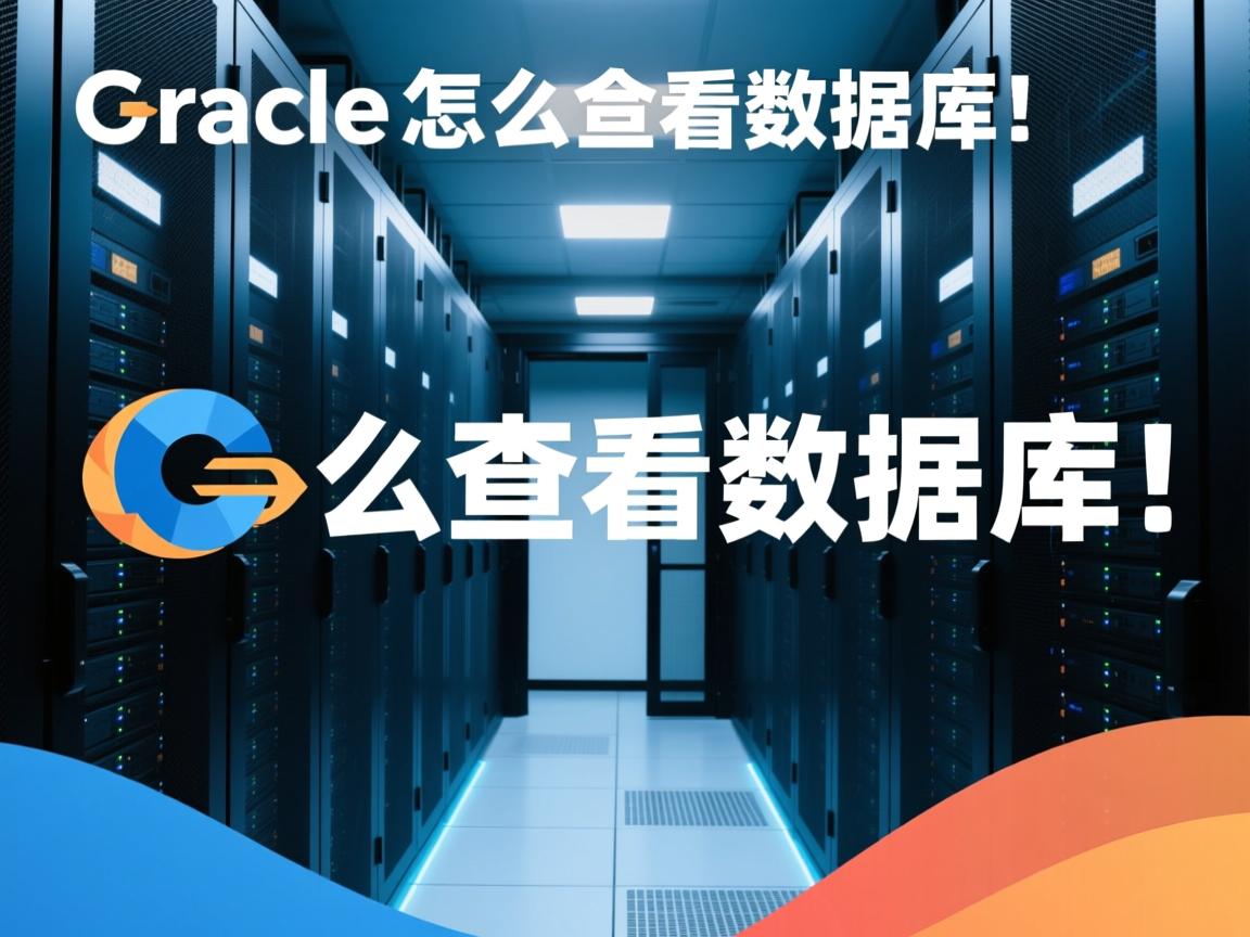 orcale怎么查看数据库