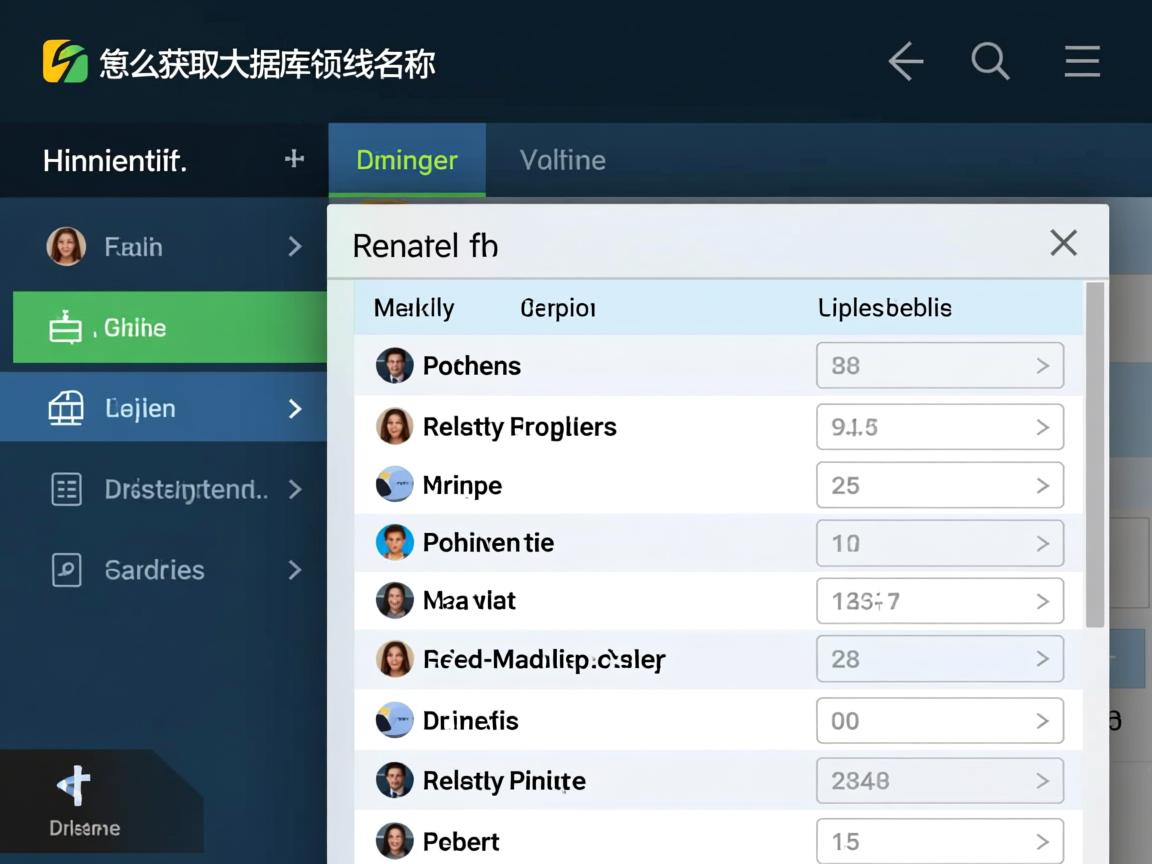 怎么获取数据库字段名称  第2张