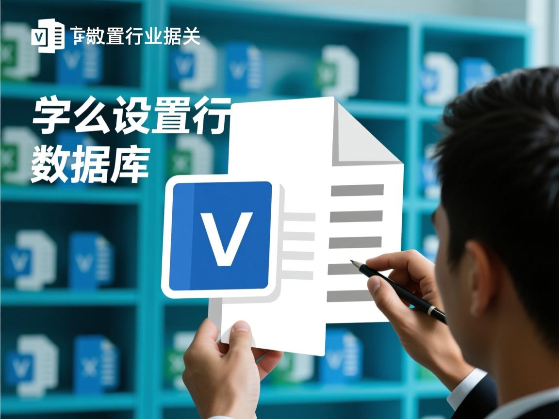 word文档怎么设置行数据库  第2张