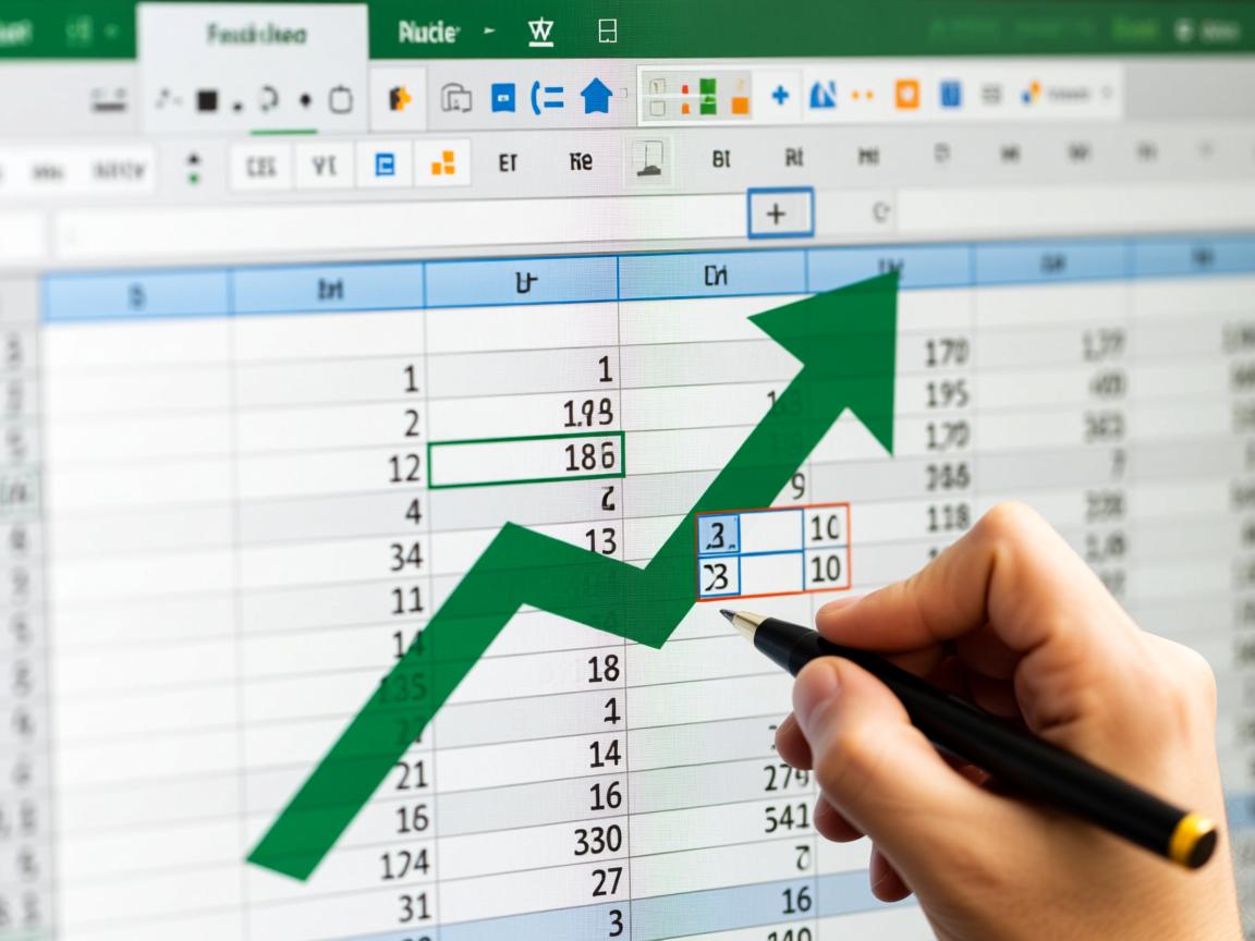 为何电子表格软件中的内容会不自主地向上移动？背后原理是什么？