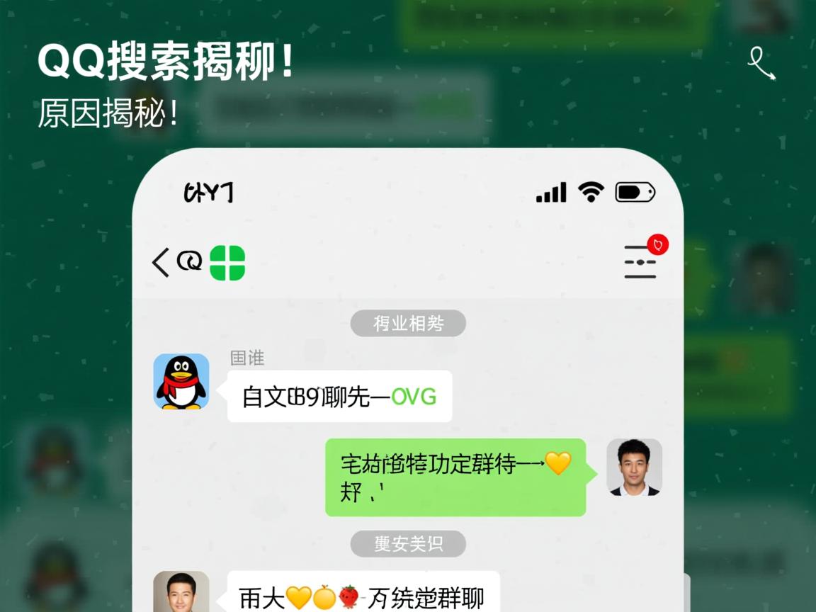 为什么QQ搜索功能无法找到特定群聊？原因揭秘！