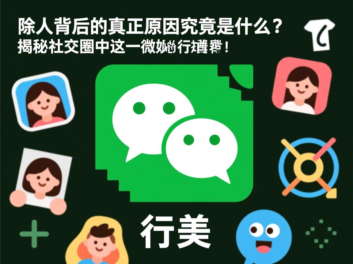 微信删人背后的真正原因，究竟是什么？揭秘社交圈中这一微妙行为背后的心理动机！  第1张