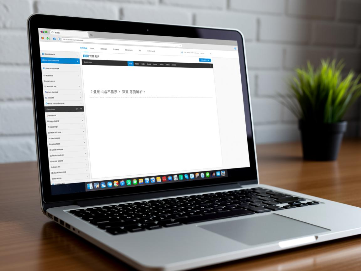 后网页显示为空白？复制内容不显示的深层原因解析？  第1张