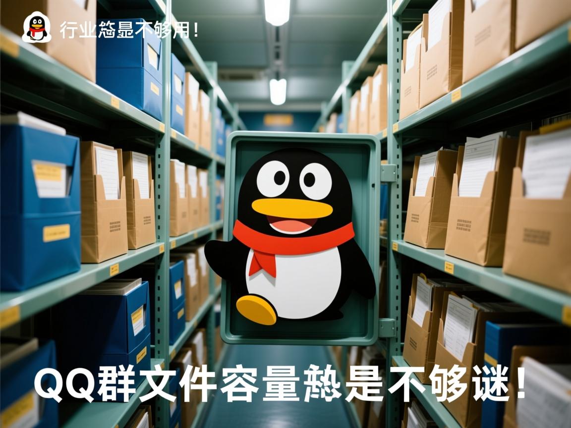 为何QQ群文件容量总是不够用？揭秘群文件存储限制之谜！  第1张