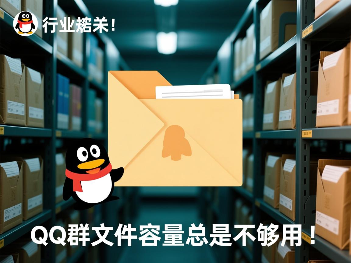 为何QQ群文件容量总是不够用？揭秘群文件存储限制之谜！  第2张