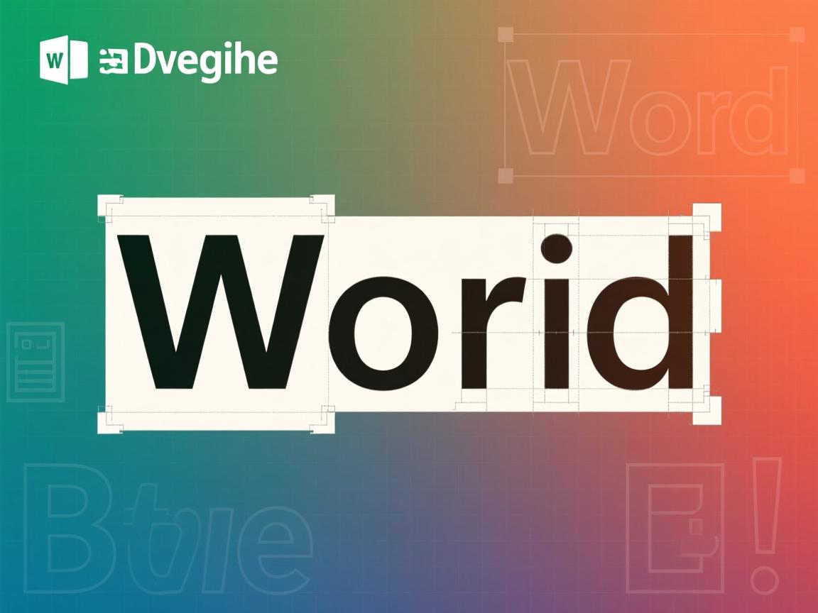 为什么word图形里的文字有时无法正常编辑和调整大小？  第1张