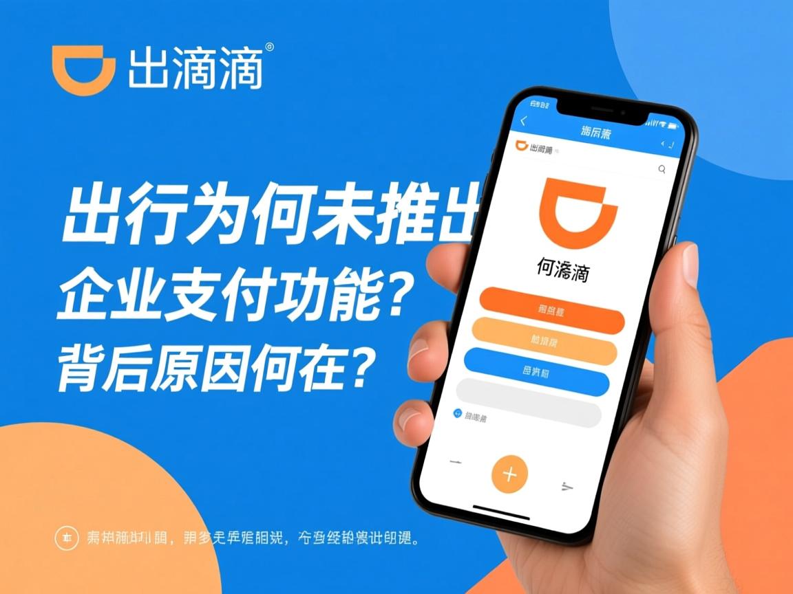 滴滴出行为何未推出企业支付功能？背后原因何在？  第1张