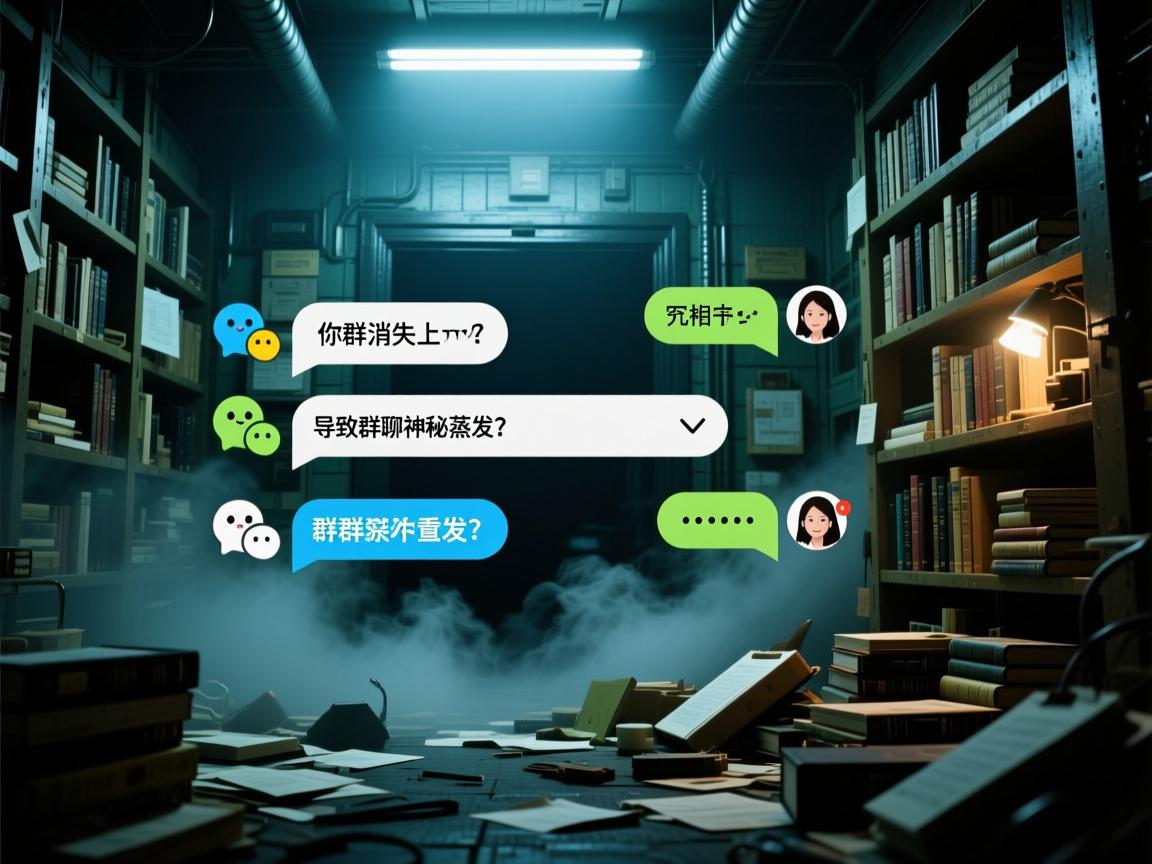 QQ群突然消失之谜，究竟是什么原因导致群聊神秘蒸发？
