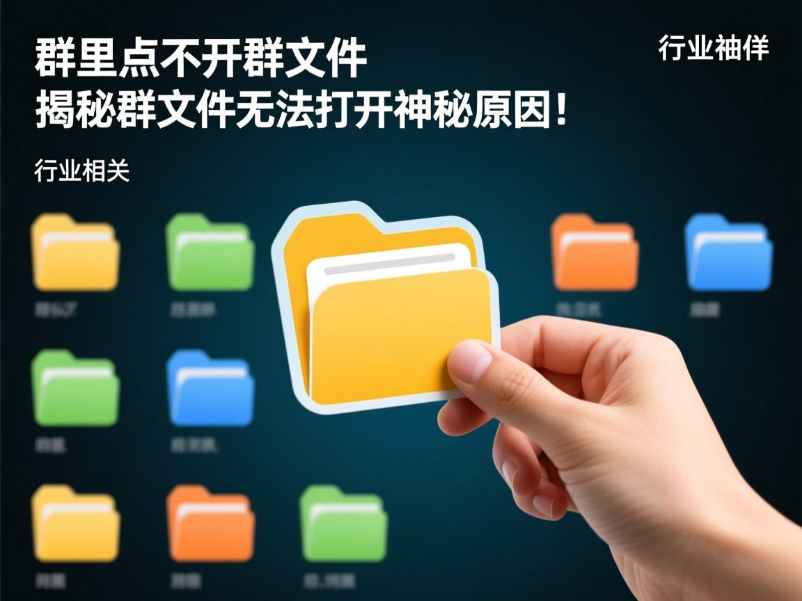 为何在群里点不开群文件?揭秘群文件无法打开的神秘原因! 第1张 为何在群里点不开群文件?揭秘群文件无法打开的神秘原因! 第1张