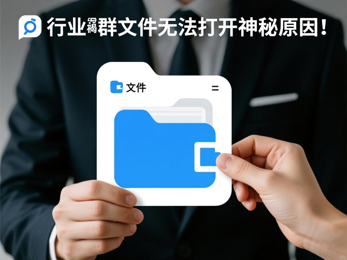 为何在群里点不开群文件?揭秘群文件无法打开的神秘原因! 第2张 为何在群里点不开群文件?揭秘群文件无法打开的神秘原因! 第2张