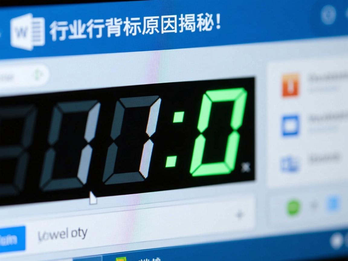 为何Word文档字数显示为0?背后原因揭秘! 第1张 为何Word文档字数显示为0?背后原因揭秘! 第1张