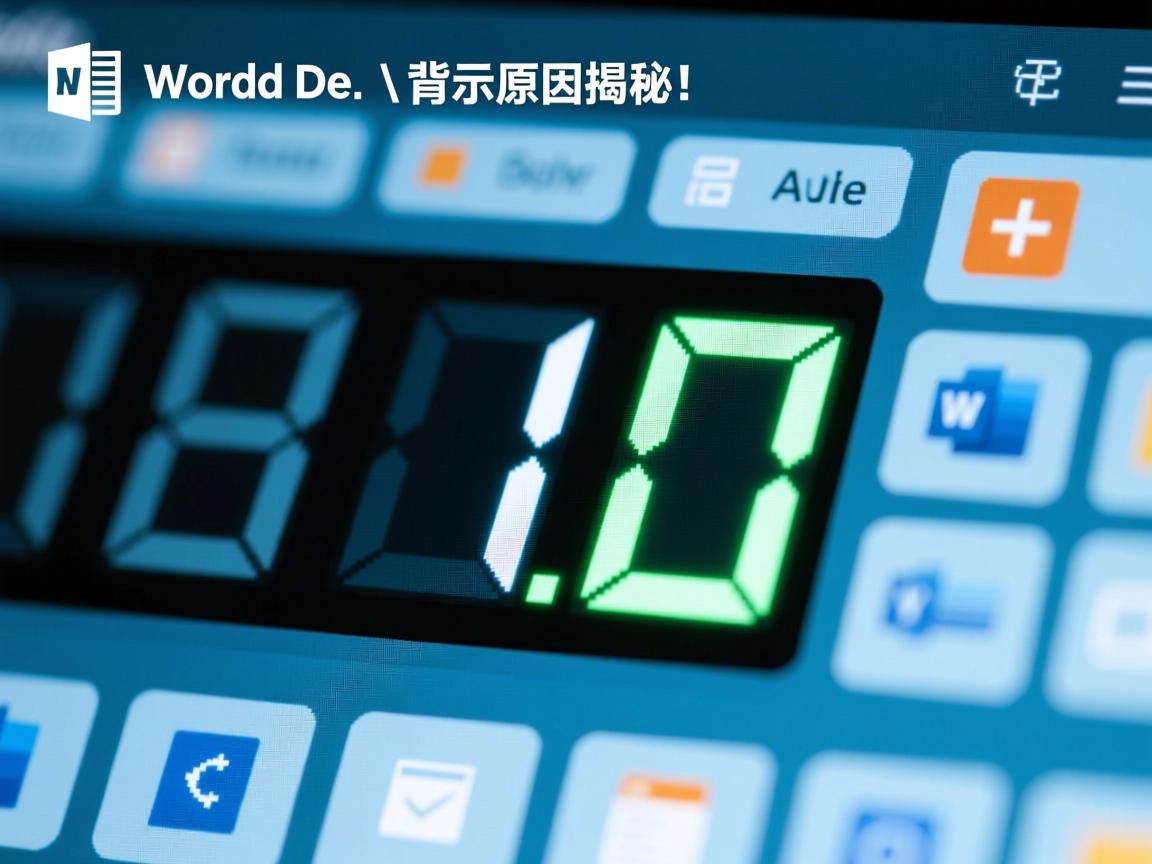 为何Word文档字数显示为0?背后原因揭秘! 第2张 为何Word文档字数显示为0?背后原因揭秘! 第2张