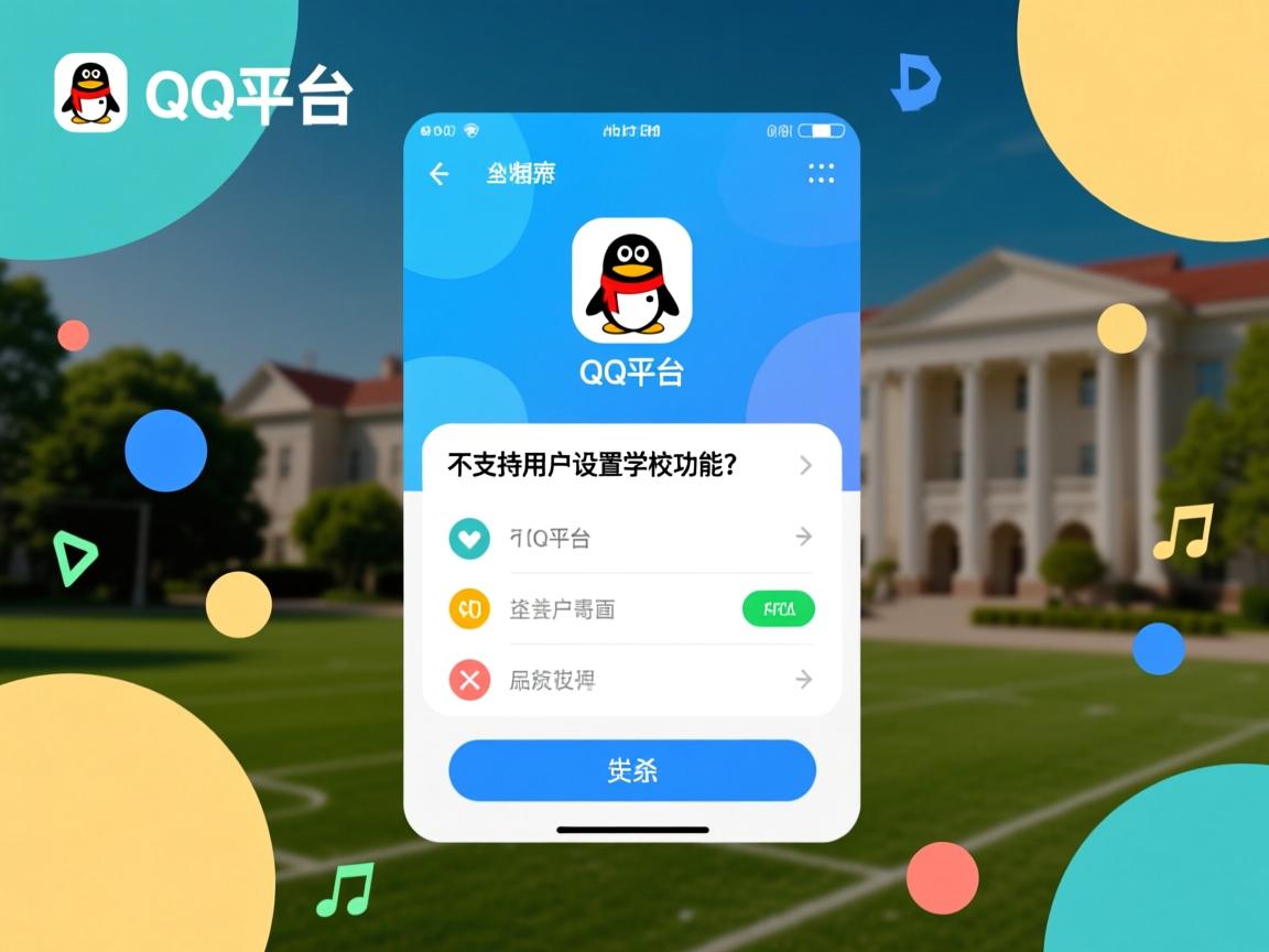 为何QQ平台不支持用户设置学校功能? 第2张 为何QQ平台不支持用户设置学校功能? 第2张