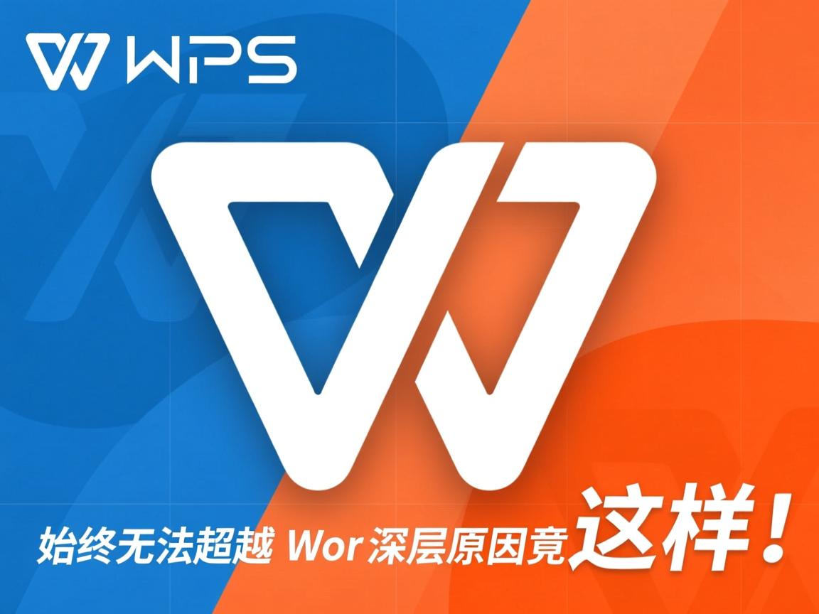 WPS为何始终无法超越Word?深层原因竟是这样! 第1张 WPS为何始终无法超越Word?深层原因竟是这样! 第1张