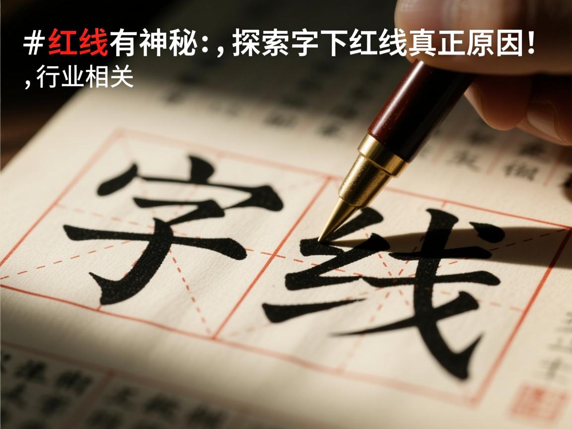 字下红线有何奥秘?探究字下红线的真正原因! 第1张 字下红线有何奥秘?探究字下红线的真正原因! 第1张