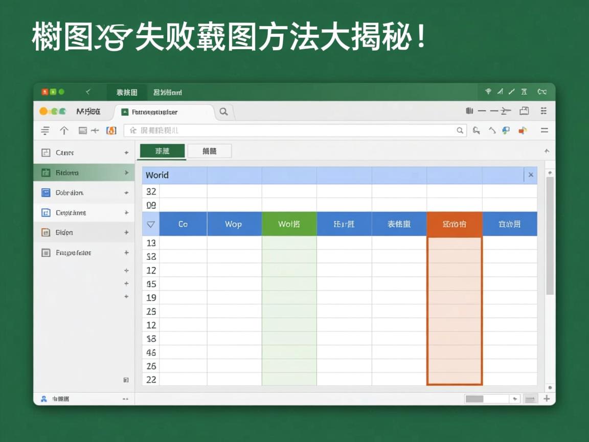为什么word表格截图总是失败?word表格截图方法大揭秘! 第1张 为什么word表格截图总是失败?word表格截图方法大揭秘! 第1张
