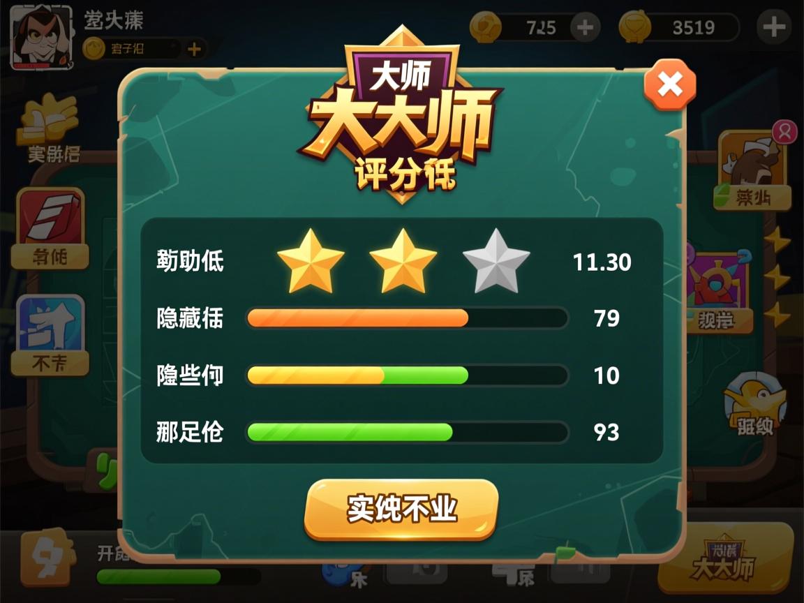 非规大师游戏评分低，究竟隐藏哪些问题与不足？