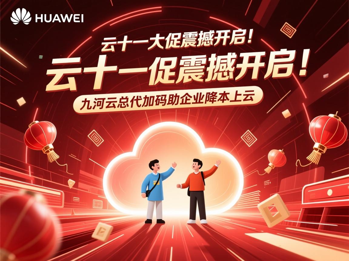 华为云双十一大促震撼开启！九河云总代加码助企业降本上云  第2张