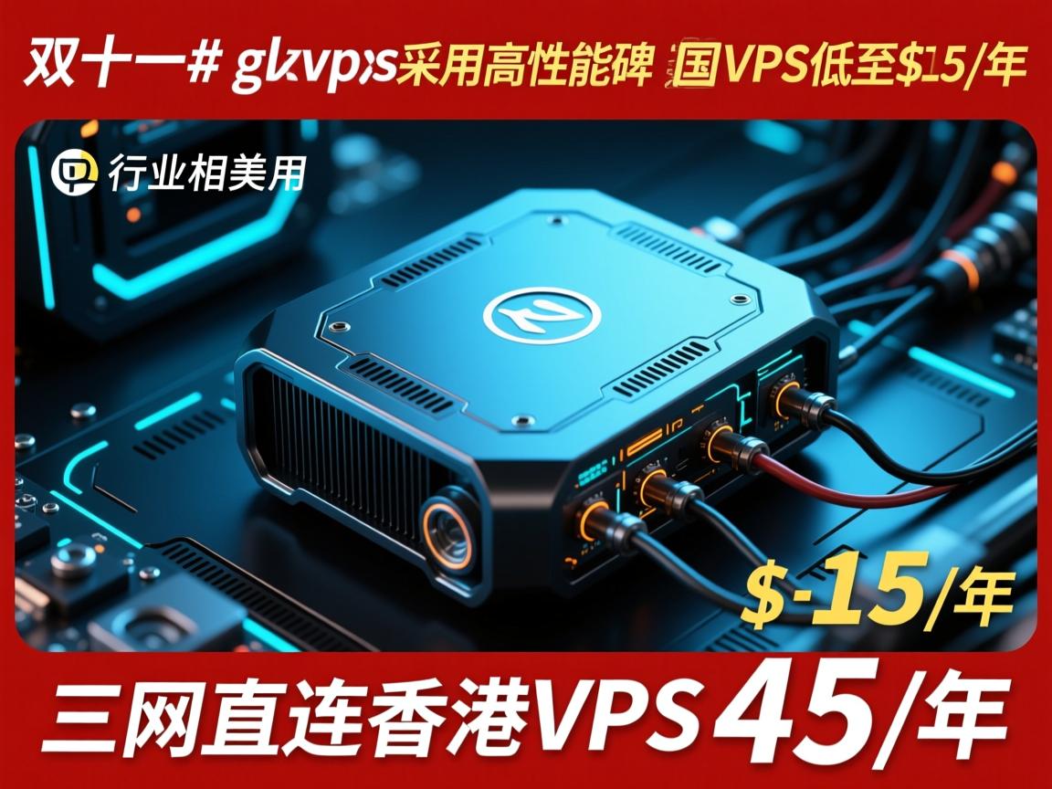 #双十一# zgovps采用高性能硬件，美国VPS低至$15/年，三网直连香港VPS$45/年
