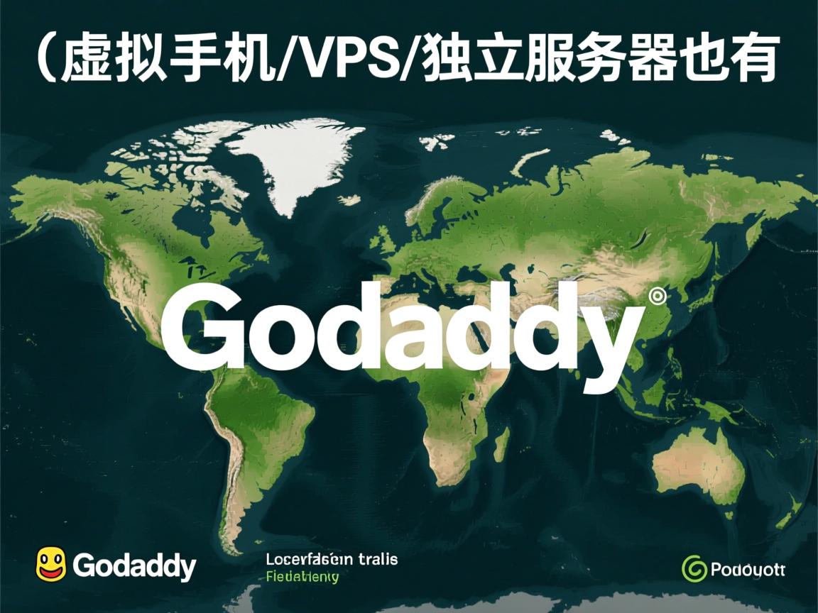 世界最大域名商Godaddy详细介绍（虚拟主机/VPS/独立服务器也有）