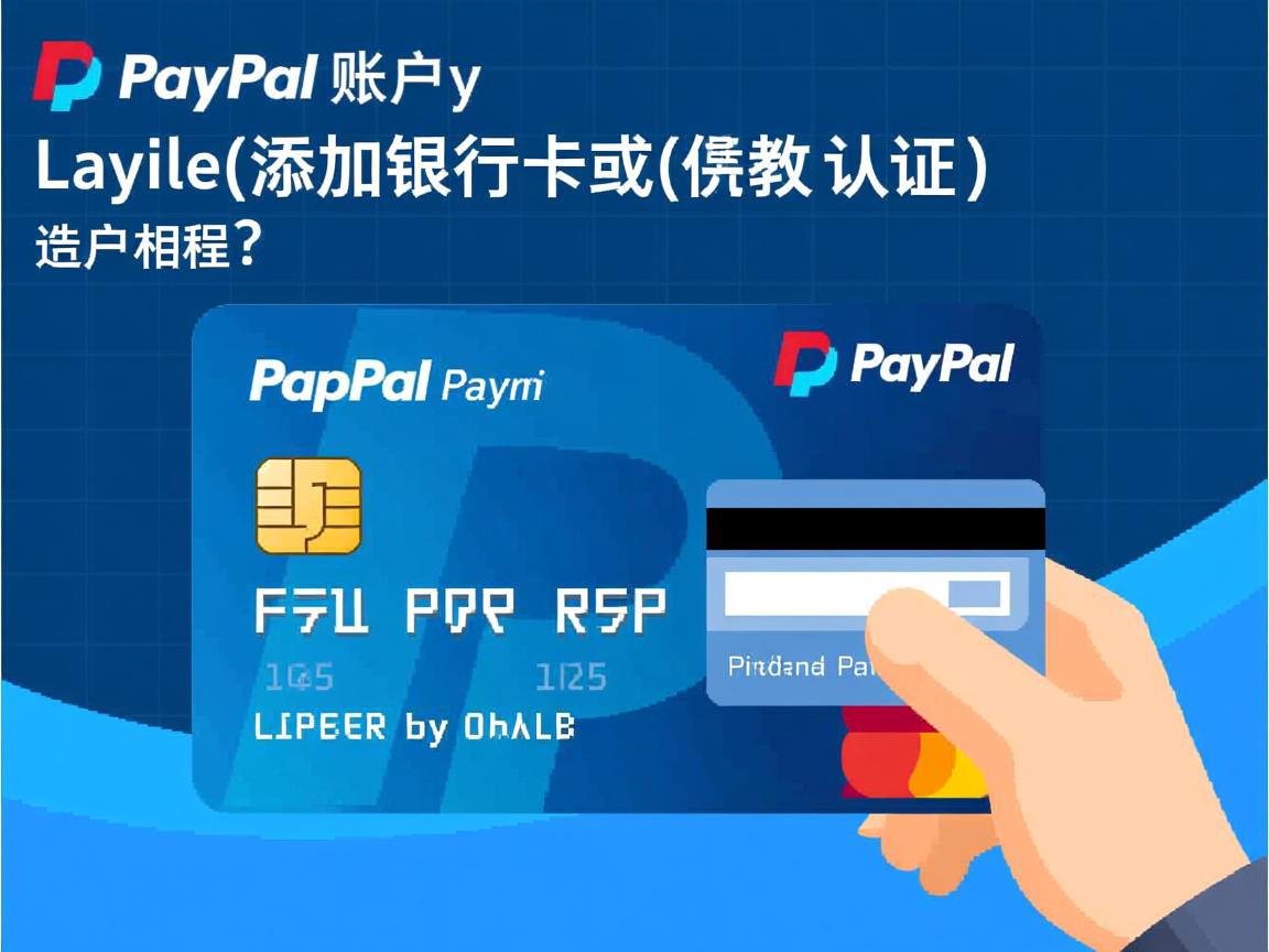 paypal账户认证教程（paypal添加银行卡或信用卡认证）