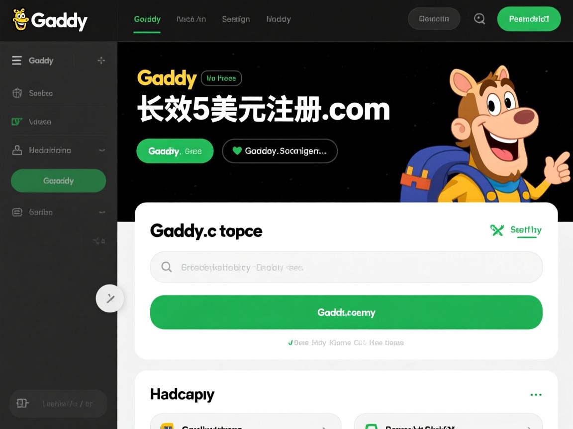 godaddy长效5美元注册com域名  第3张