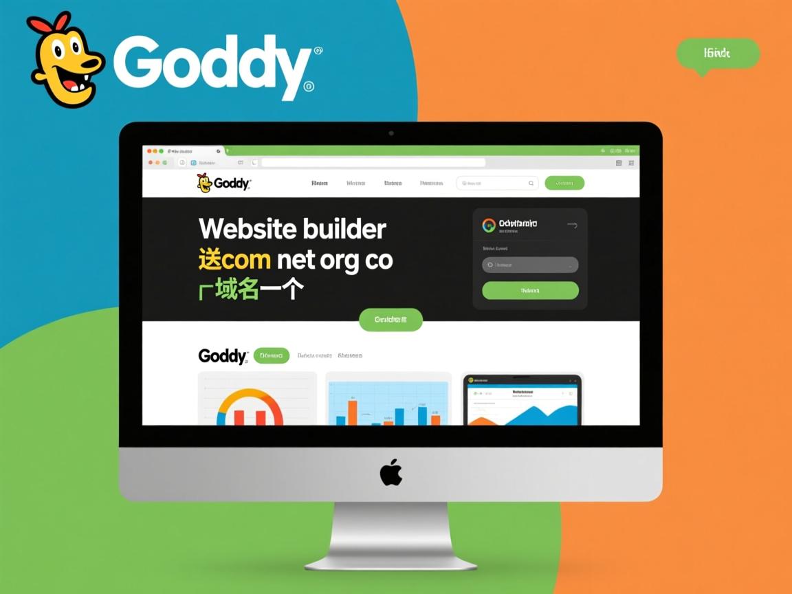 godaddy购买website builder,送com net org co域名一个  第3张