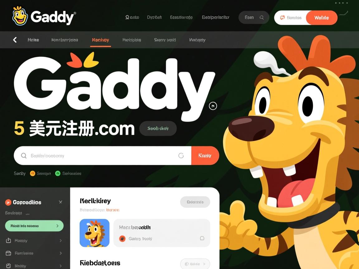 godaddy长效5美元注册com域名  第2张