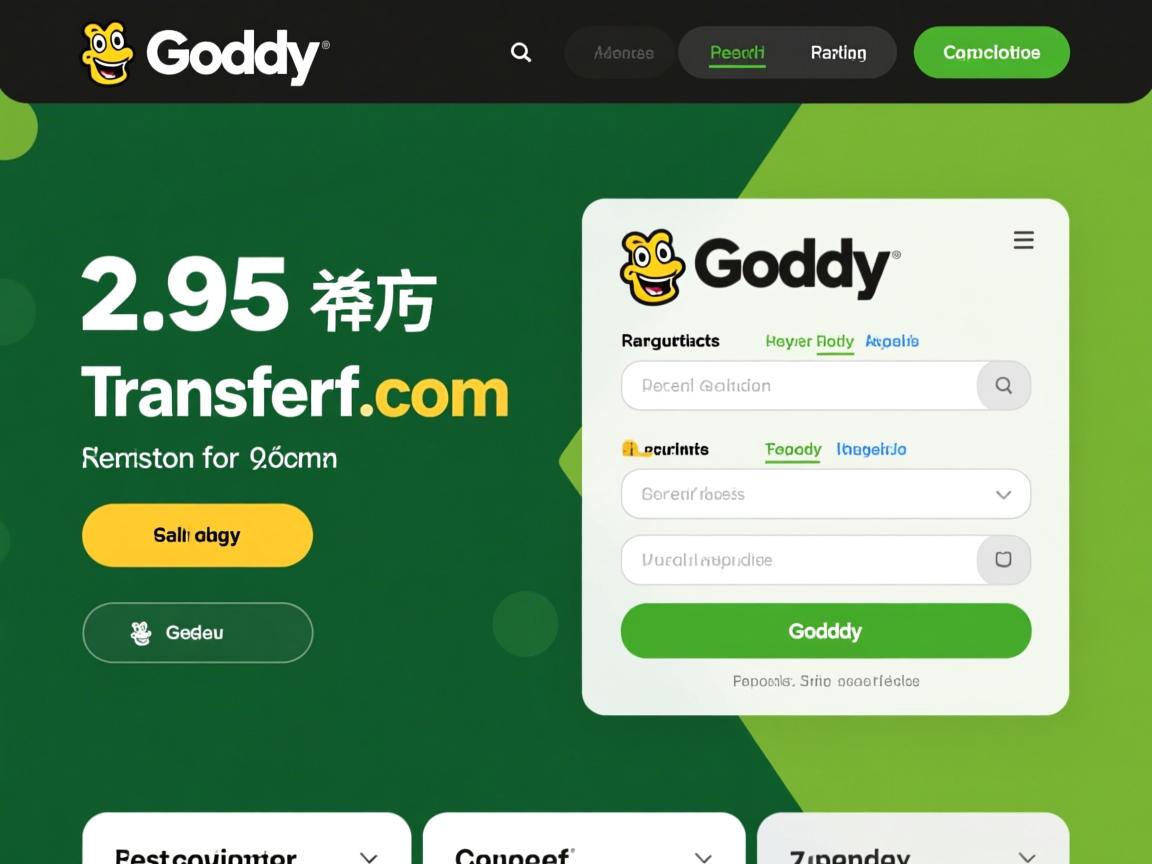godaddy 2.95美元注册或转移com域名  第2张