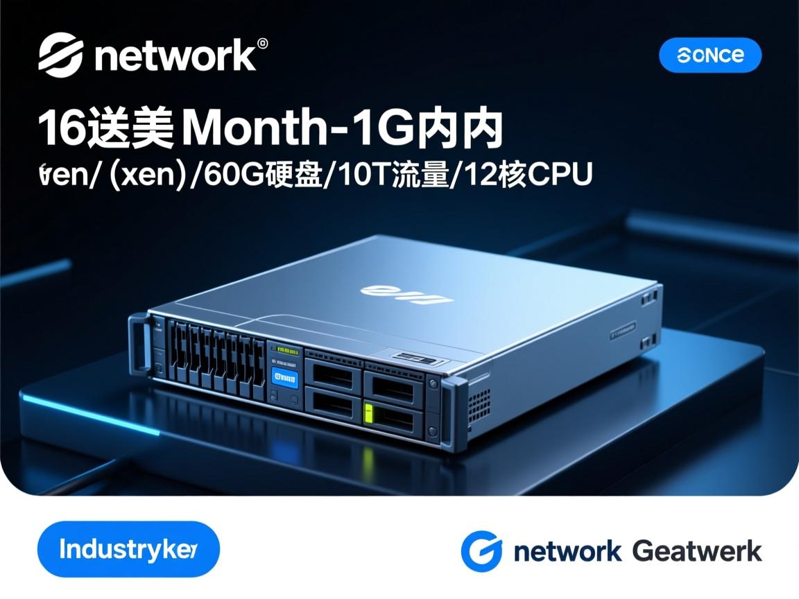 onenetwork 16美元/月-1G内存（xen）/60G硬盘/10T流量/12核CPU  第1张