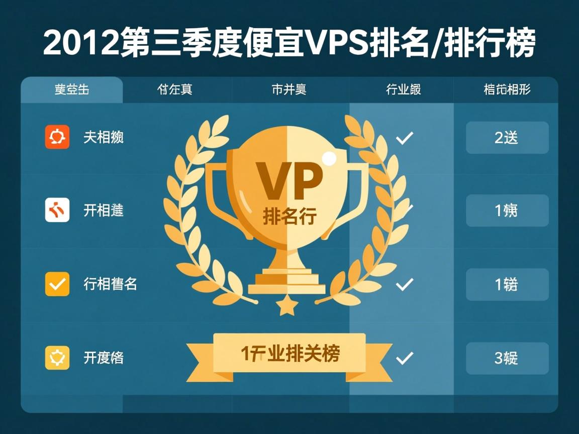 2012年第三季度最便宜VPS排名/排行榜  第1张