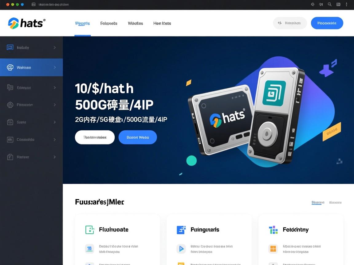 webhats 10$/月 2G内存/50G硬盘/500G流量/4IP  第2张