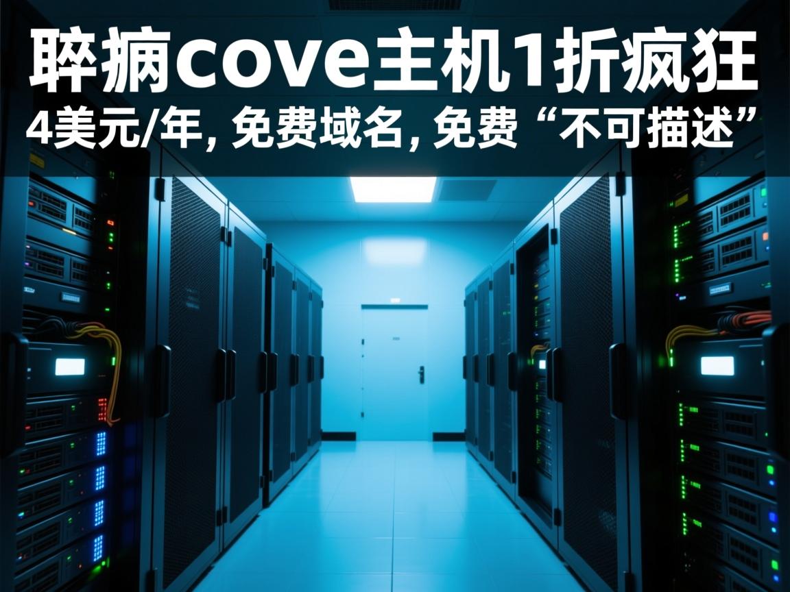 hostingcove主机1折疯狂，4美元/年,免费域名,免费