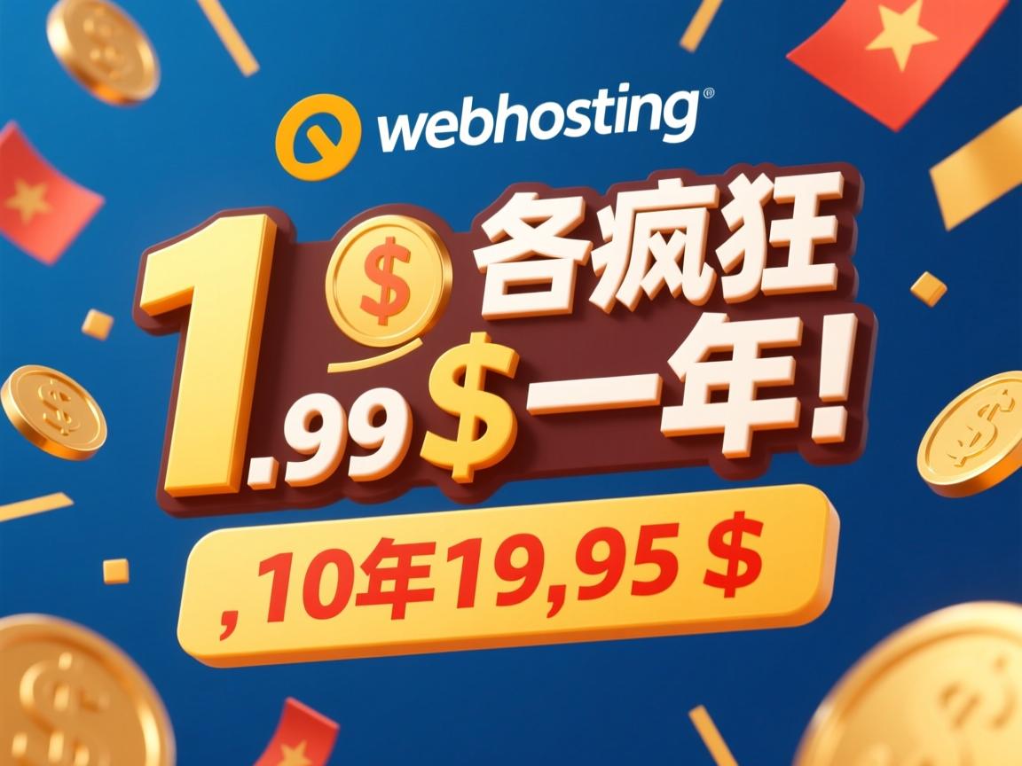 ixwebhosting域名疯狂促销，1.99刀一年,10年19.95刀