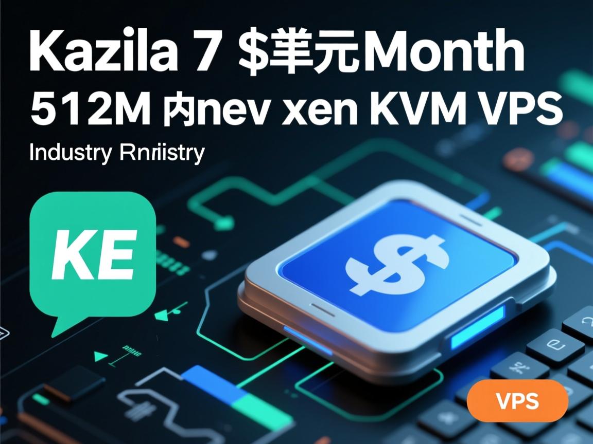 kazila 7美元/月 512M内存 xen kvm vps  第3张