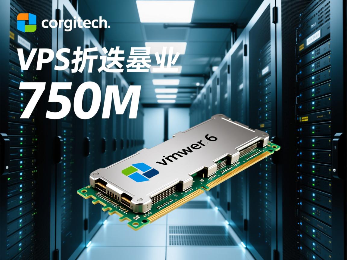 corgitech VPS5折促销 750M内存基于vmware 6个数据中心  第1张