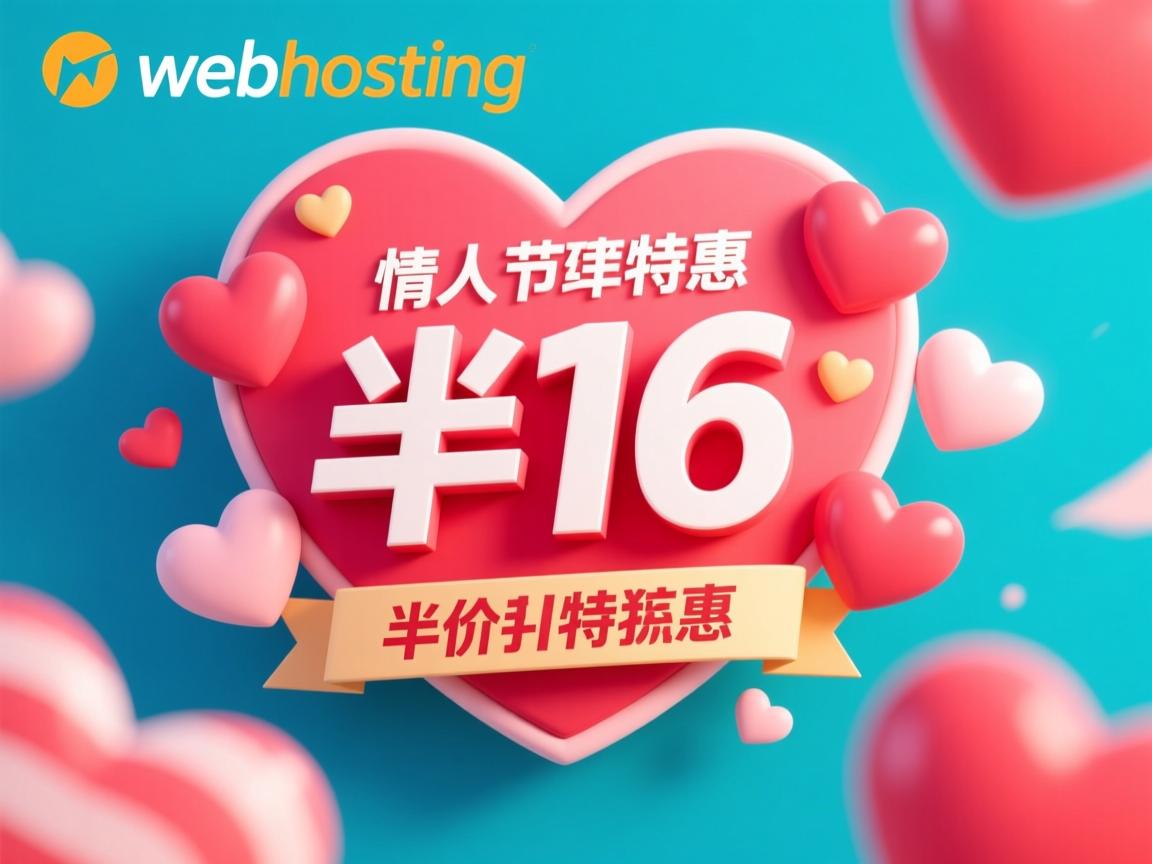 ixwebhosting情人节-半价特惠