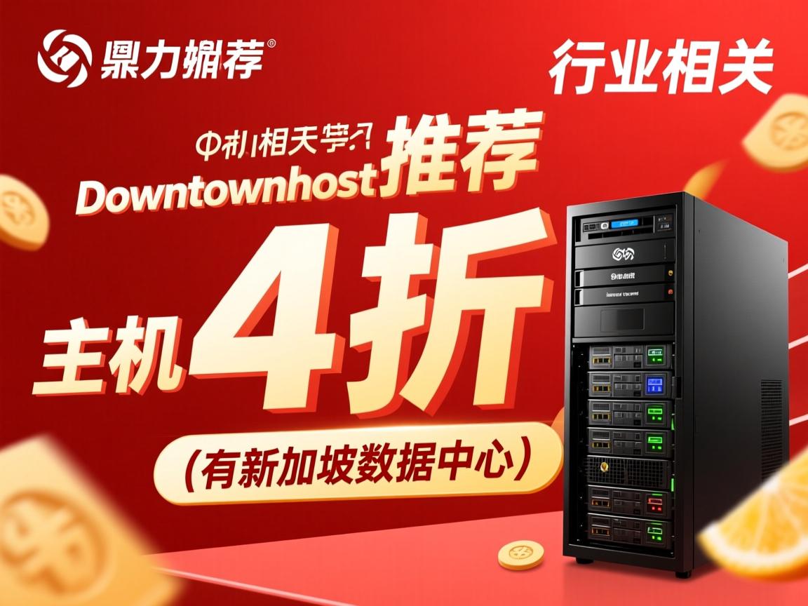 真心鼎力推荐:downtownhost主机4折促销（有新加坡数据中心）