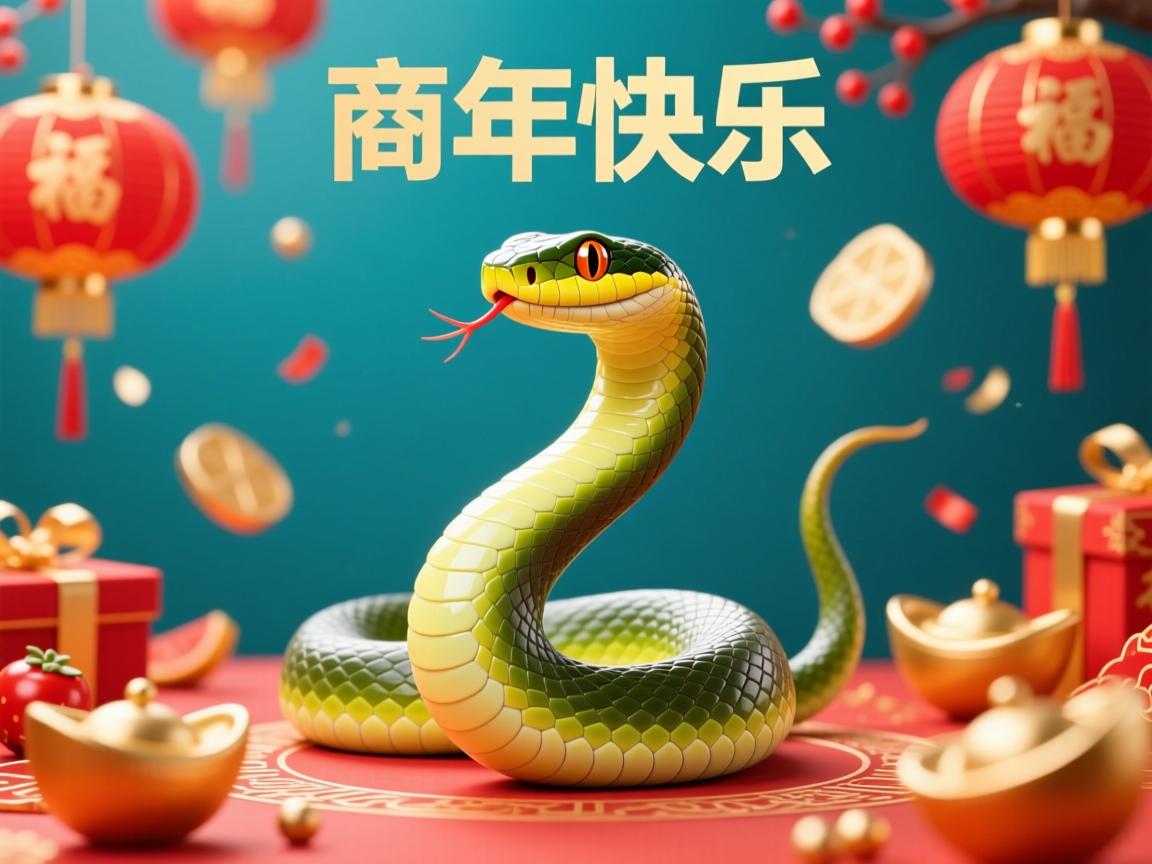 各位网友，蛇年快乐  第3张