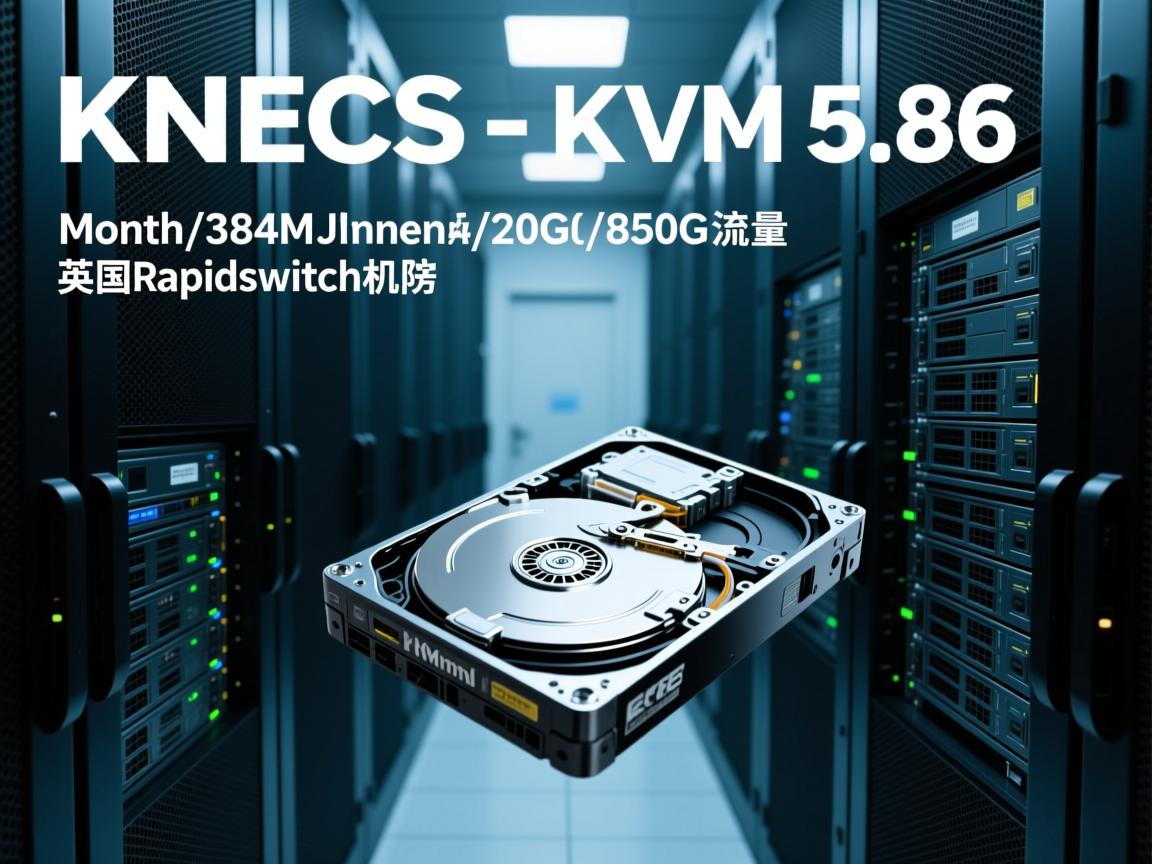 NECS - KVM/5.86美元/月/384M内存/20G硬盘/850G月流量/英国Rapidswitch机房