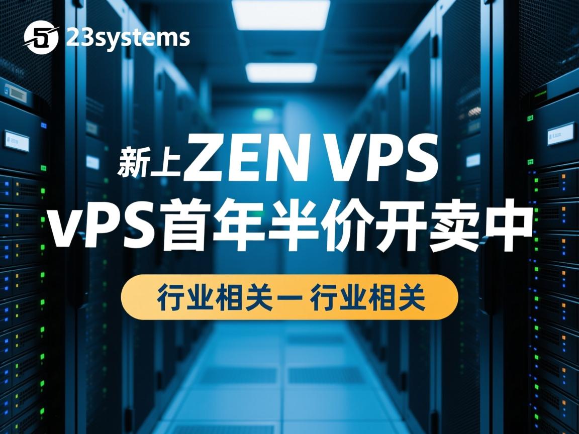 123systems新上XEN vps首年半价开卖中