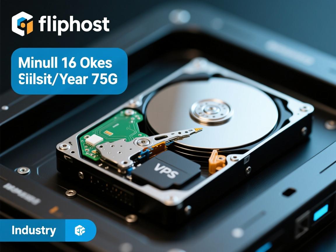 fliphost存储型VPS-最小16美元/年75G硬盘