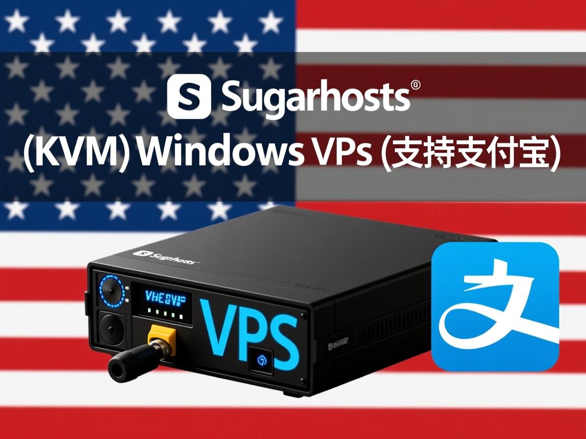 sugarhosts经典美国(KVM)windows vps（支持支付宝）