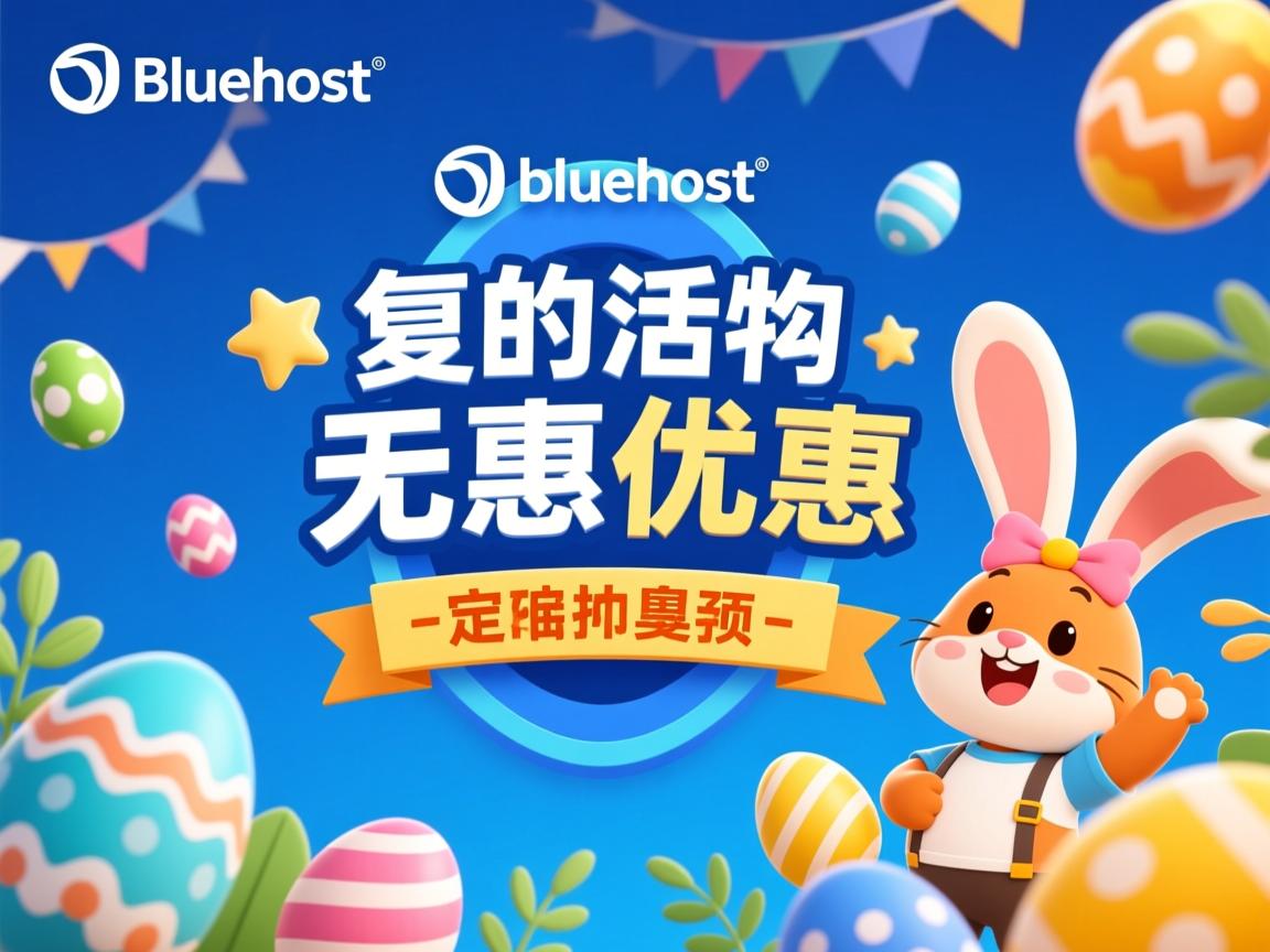 bluehost复活节优惠促销  第2张